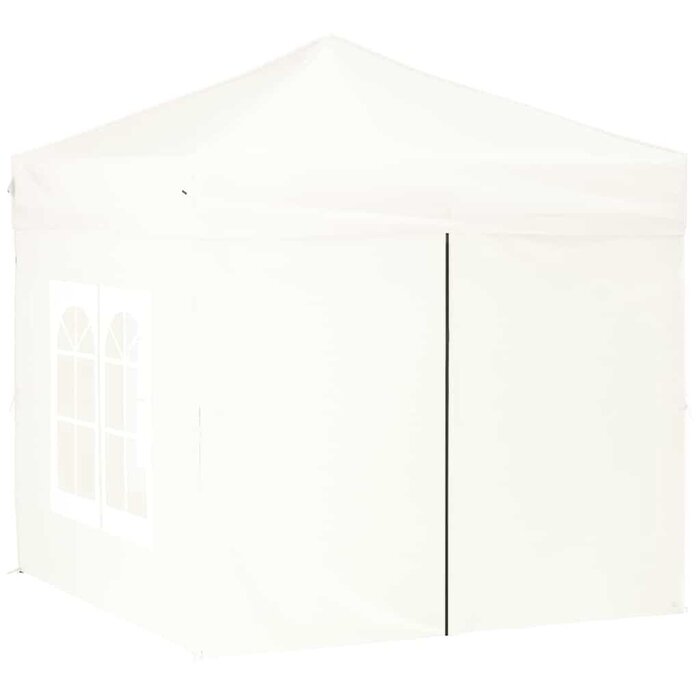 Faltbares Partyzelt 2x2 m Weiß - Outlet-Deal bis zu 34% günstiger