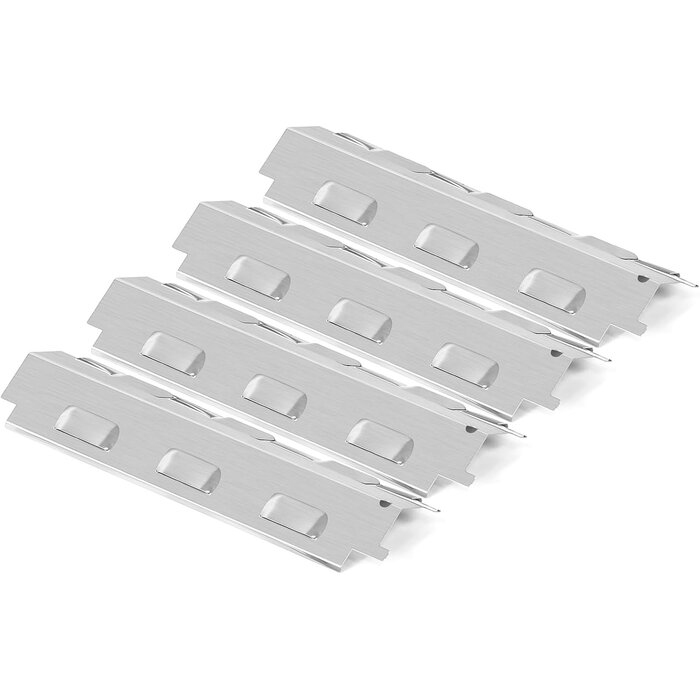 4x Edelstahl Brennerabdeckung 37 cm für Gasgrill - Jetzt bis zu 30% sparen