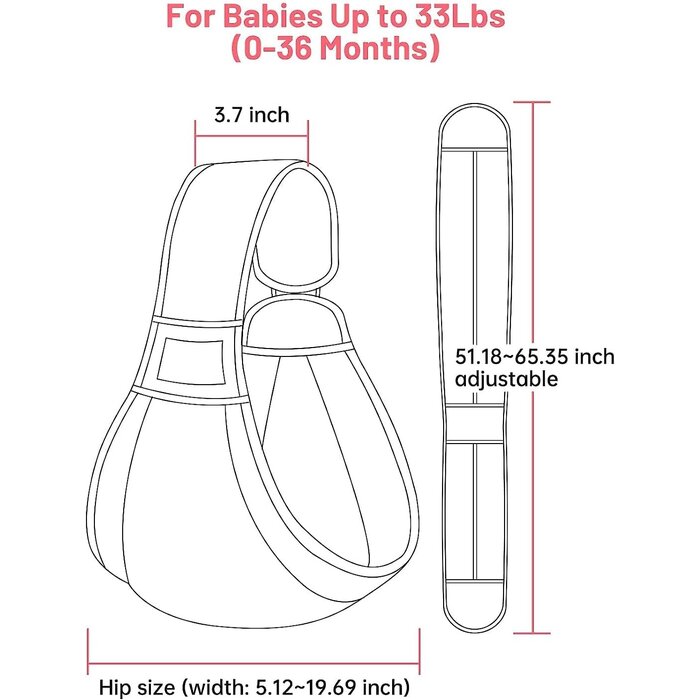 Ergonomische Babytrage bis 15kg | Grau | Jetzt bis zu 30% Rabatt sparen