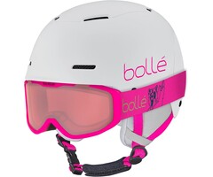 Kinderskihelm mit Skibrille Blau-Gelb - Größe XS-S - bis zu 29% Rabatt