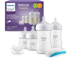 Philips Avent Babyflaschen-Set für Neugeborene, 4er-Set mit Zubehör - bis zu 33% reduziert
