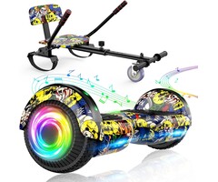 Hoverboard 6,5 Zoll mit Sitz & Bluetooth - Jetzt bis zu 30% günstiger!