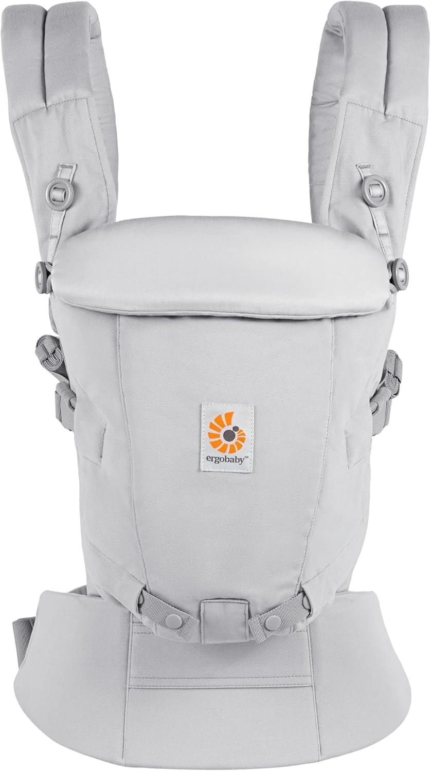 Ergonomische Babytrage bis 20 kg - Perlgrau - bis zu 35% Rabatt