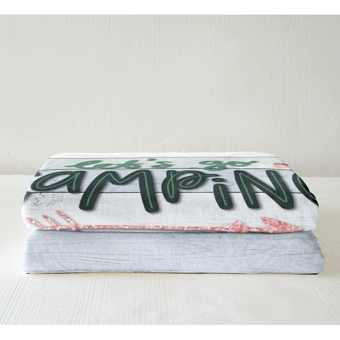 Wohndecke mit Sherpa-Fleece 229x229 cm - Vintage Design - bis zu 28% Rabatt