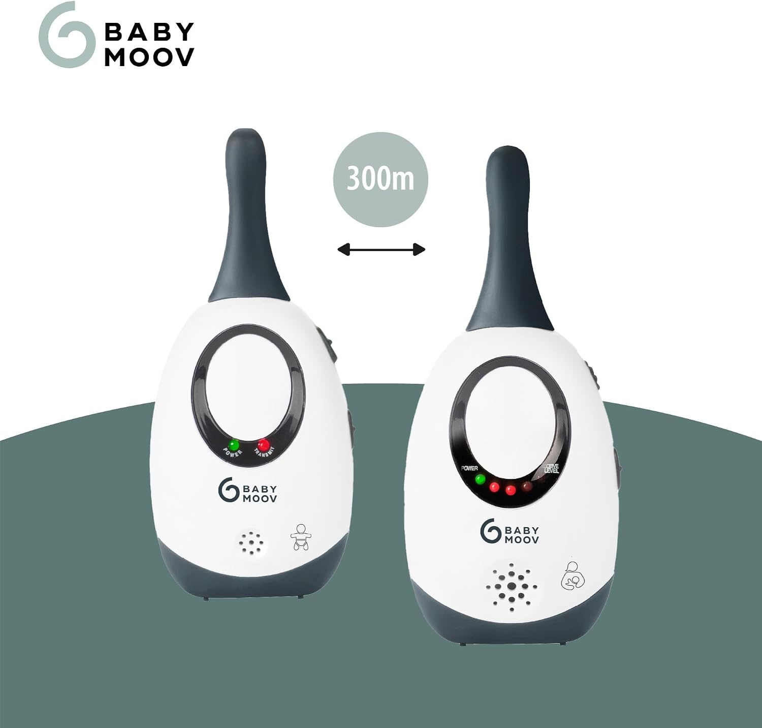 Zuverlässiges Audio-Babyphone mit 300m Reichweite - jetzt bis zu 32% sparen