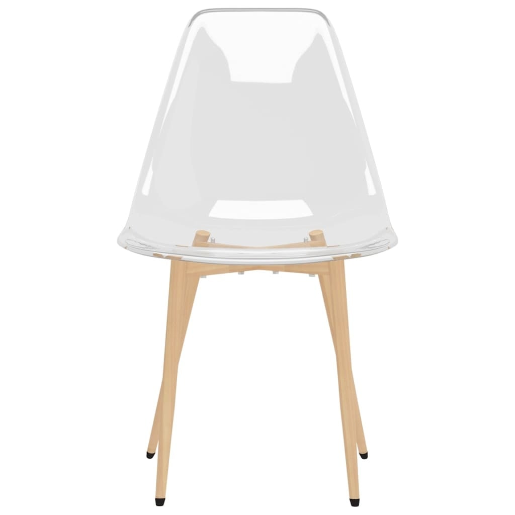 4er-Set Design-Esszimmerstühle aus PET, Transparent - Bis zu 35% Rabatt