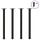 Design Tischbeine 4er-Set Anthrazit 72-74 cm - Bis zu 33% Rabatt
