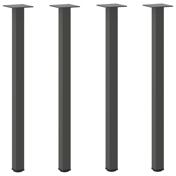Design Tischbeine 4er-Set Anthrazit 72-74 cm - Bis zu 33% Rabatt