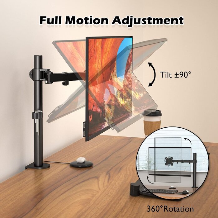 Ergonomischer Monitorarm 13-32 Zoll bis 10kg - Bis zu 33% Rabatt