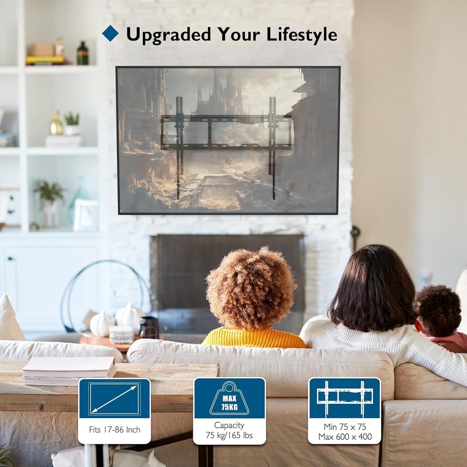 Neigbare TV-Wandhalterung bis 86 Zoll - Jetzt bis zu 32% günstiger