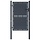 Gartentor aus Stahl 100x125 cm Anthrazit - Outlet bis zu 35% Rabatt