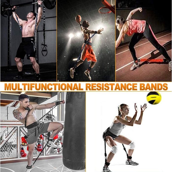 Profi Widerstandsband-Set für Boxen & Fitness - bis zu 60% Rabatt