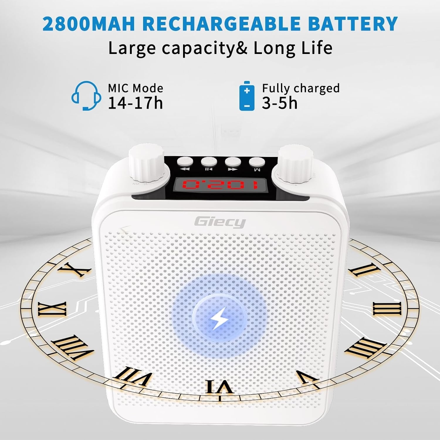 Tragbarer 30W Sprachverstärker mit Bluetooth - Outlet-Deal: bis zu 33% Rabatt
