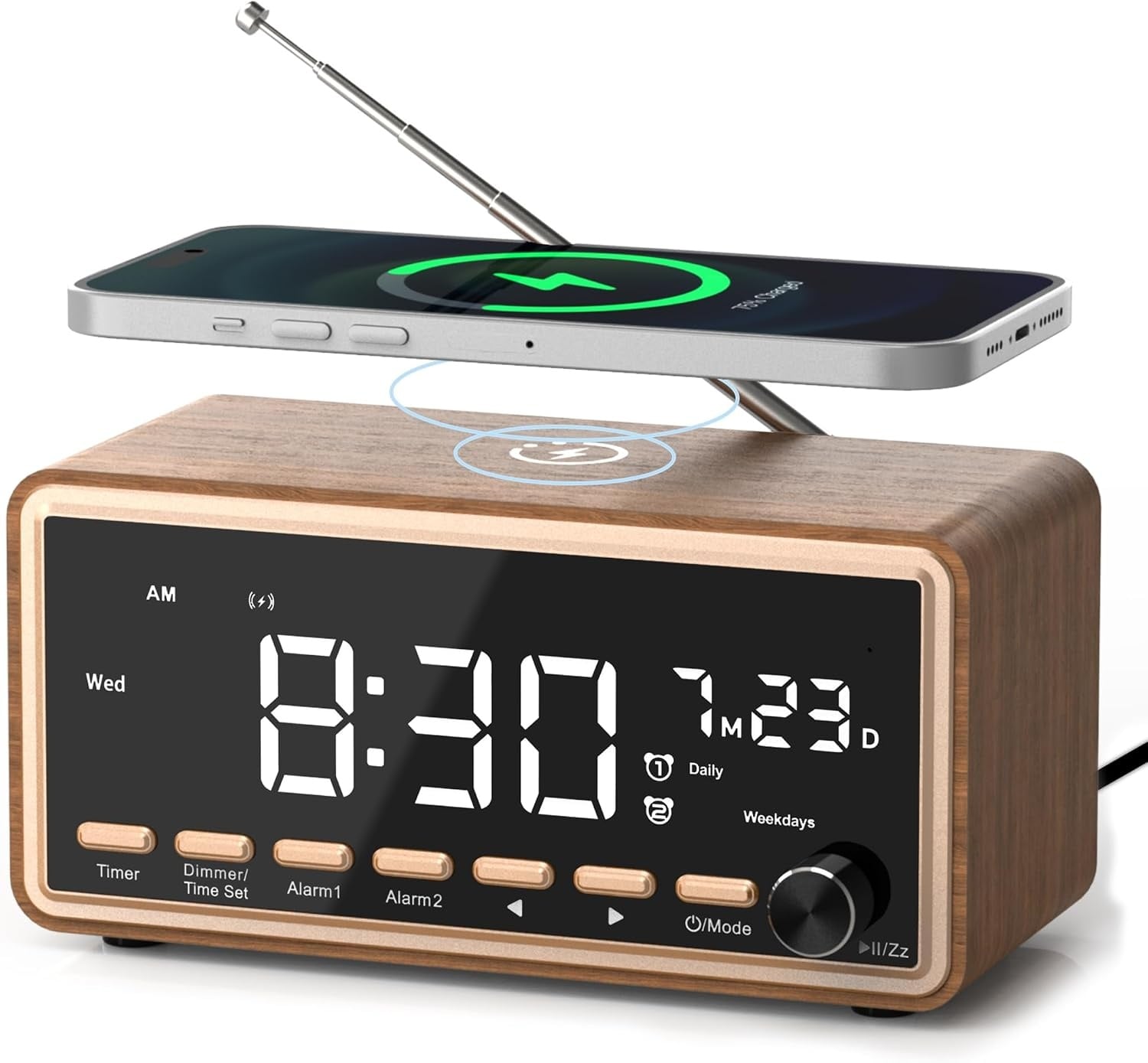 Multifunktions-Wecker mit Bluetooth & Ladestation - bis zu 34% günstiger