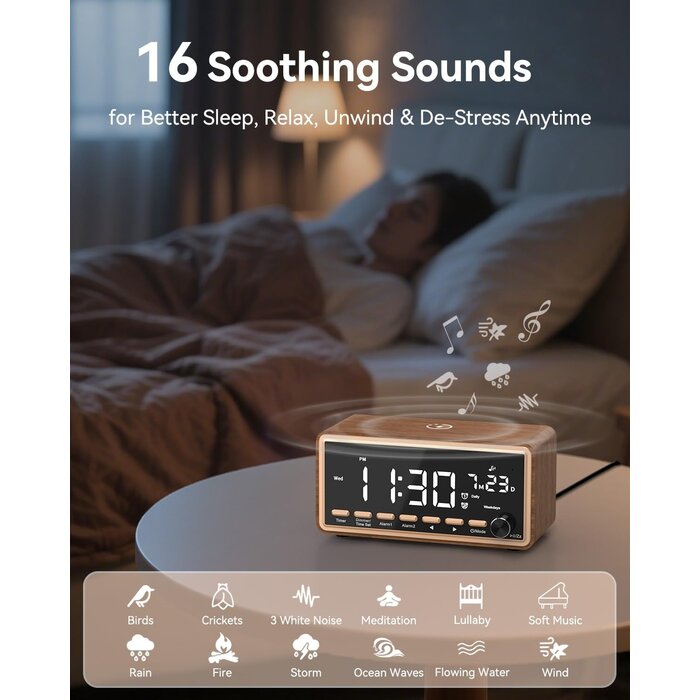 Multifunktions-Wecker mit Bluetooth & Ladestation - bis zu 34% günstiger
