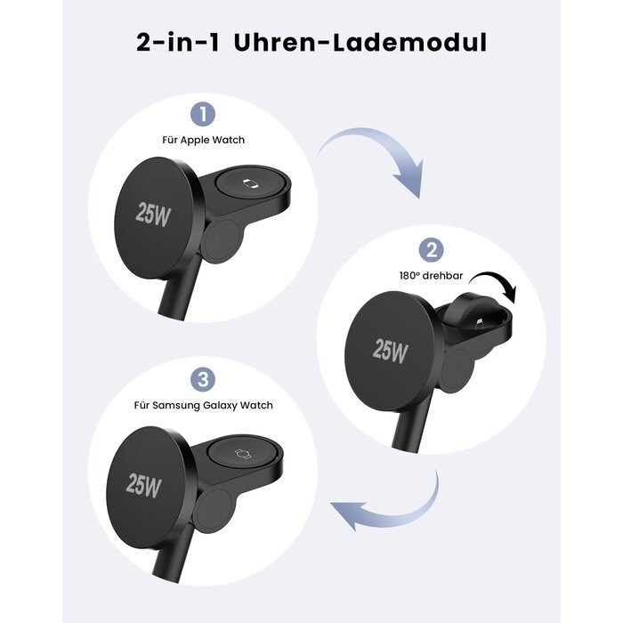 4-in-1 Kabellose Ladestation für Samsung - Qi2.2 Schnellladen bis zu 32% günstiger