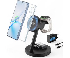 4-in-1 Kabellose Ladestation für Samsung - Qi2.2 Magnetisch - bis zu 32% sparen