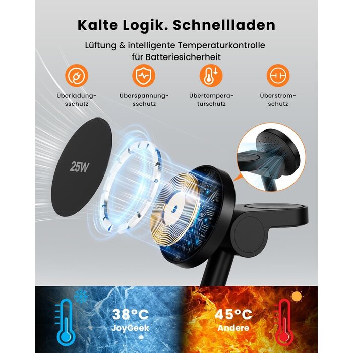 4-in-1 QI2.2 Magnetische Ladestation 25W - Outlet-Deal: bis zu 33% sparen