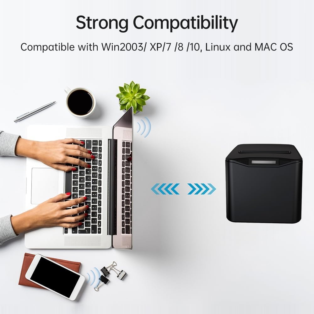 Profi Thermodrucker 80mm - USB & LAN - Bis zu 29% Rabatt