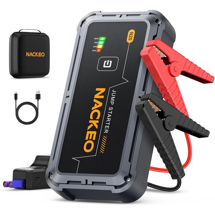 Starthilfe-Powerbank 12V 6000A - Jetzt bis zu 29% Rabatt sichern!