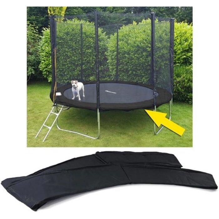 Viking Sports Trampolin Randabdeckung 244 cm Schwarz - Wetterfest & Sicher - bis zu 33% Rabatt