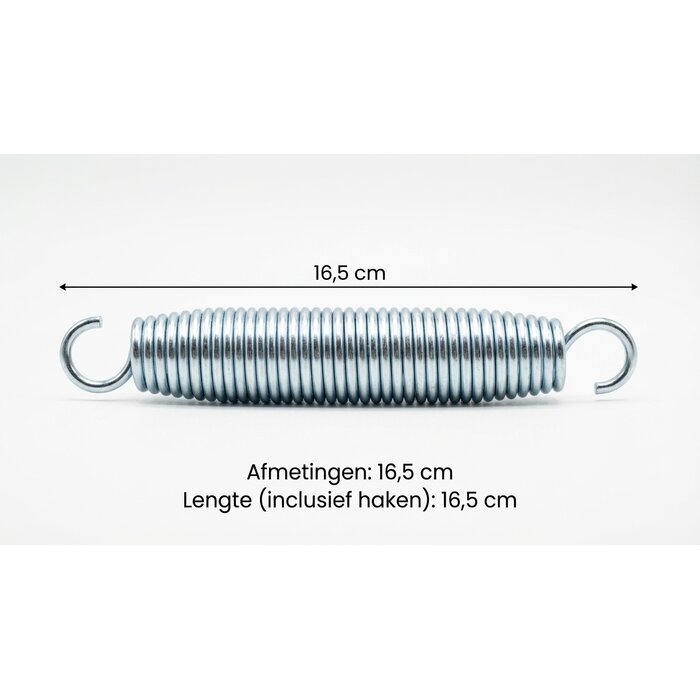 Viking Sports Trampolinfedern Set, 72 Stück, 16,5 cm, verzinkter Edelstahl - bis zu 33% sparen