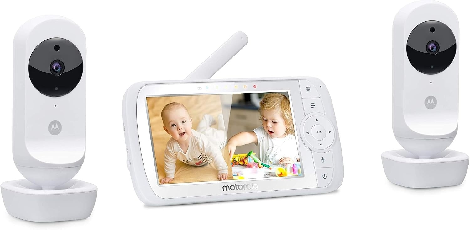 Babyphone mit 2 Kameras & 5 Zoll Display - jetzt bis zu 35 % sparen
