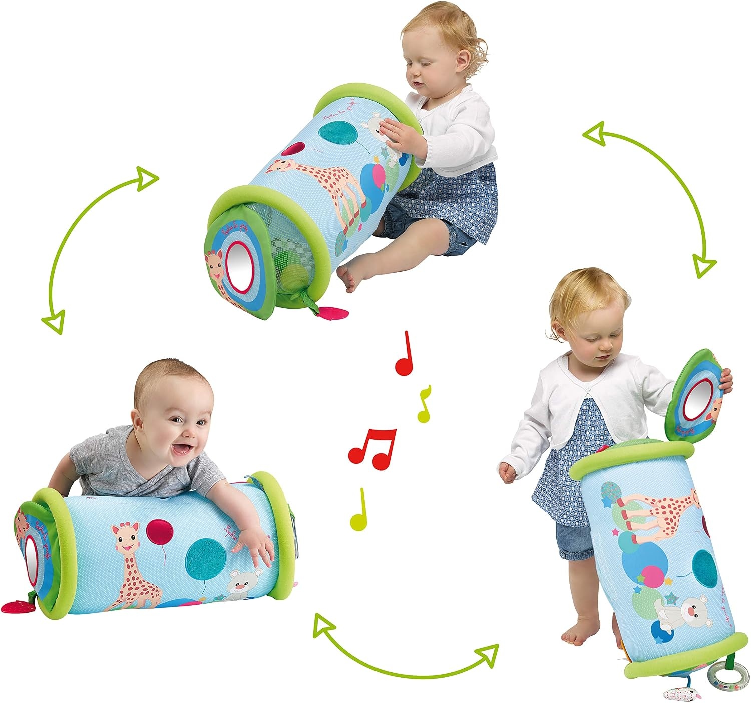 Aufblasbare Motorik-Spielrolle für Babys - bis zu 31 % sparen