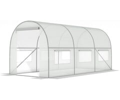 Folientunnel 4,5x2x2m - Gewächshaus mit Insektenschutz - bis zu 31% Rabatt