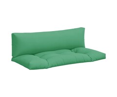 Vidaxl Palettenkissen-Set 2-teilig Grün 110x58cm - Bis zu 39% Rabatt