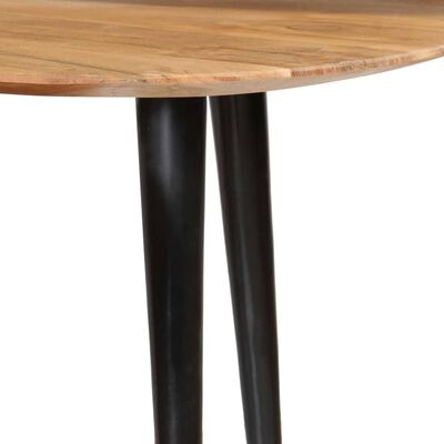 3-teiliges Couchtisch-Set aus massivem Akazienholz - bis zu 30% günstiger