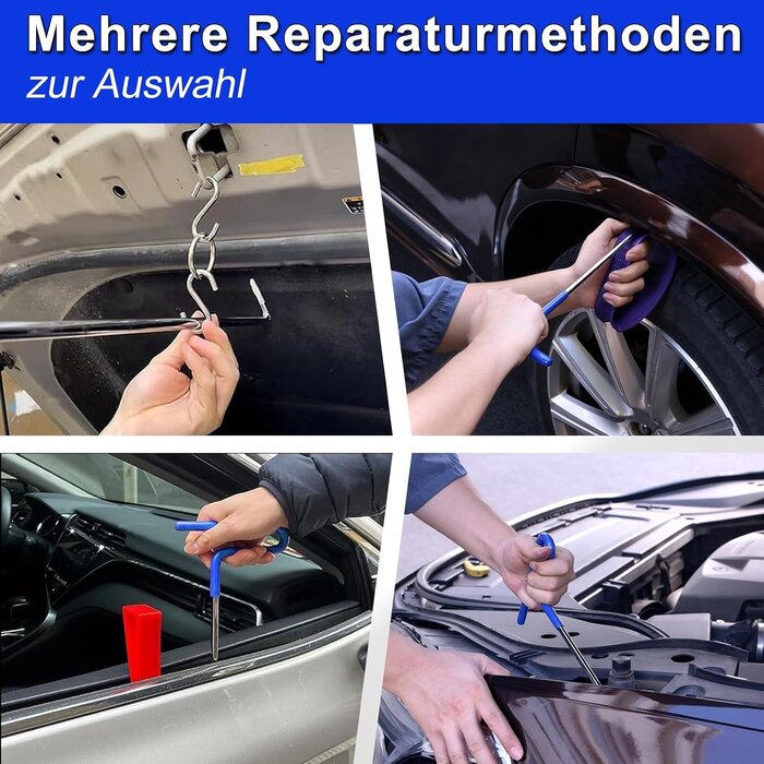 Kfz Dellenreparatur-Set Komplett: Lackschonend ausbeulen - bis zu 30% Rabatt