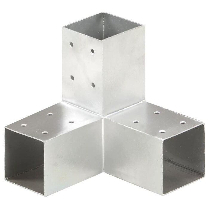 Pfostenverbinder Y-Form 71x71 mm, 4er Set - jetzt bis zu 33% sparen