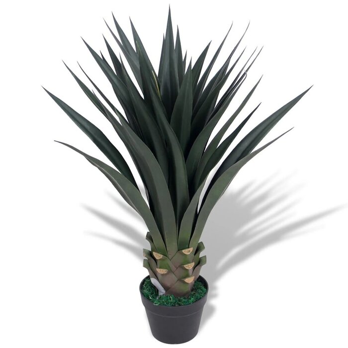 Künstliche Yucca-Palme 85 cm - Lebensecht & pflegeleicht - bis zu 34% Rabatt