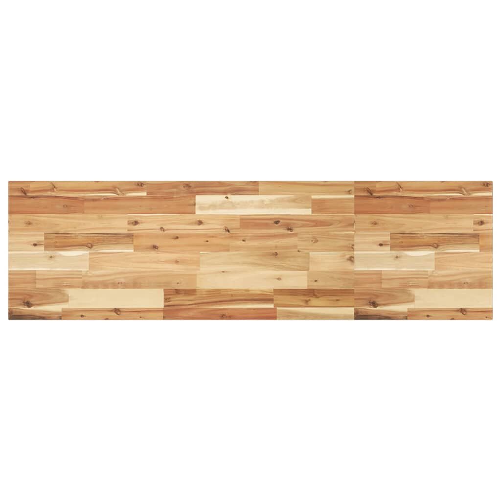 Massive Akazienholz Tischplatte 120x40cm - Natur pur - jetzt bis zu 33% sparen