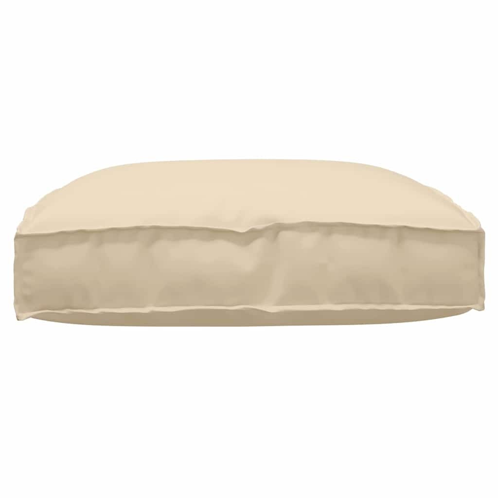 Palettenkissen 80x80x12 cm, Beige, Oxford-Gewebe - Jetzt bis zu 28% Rabatt