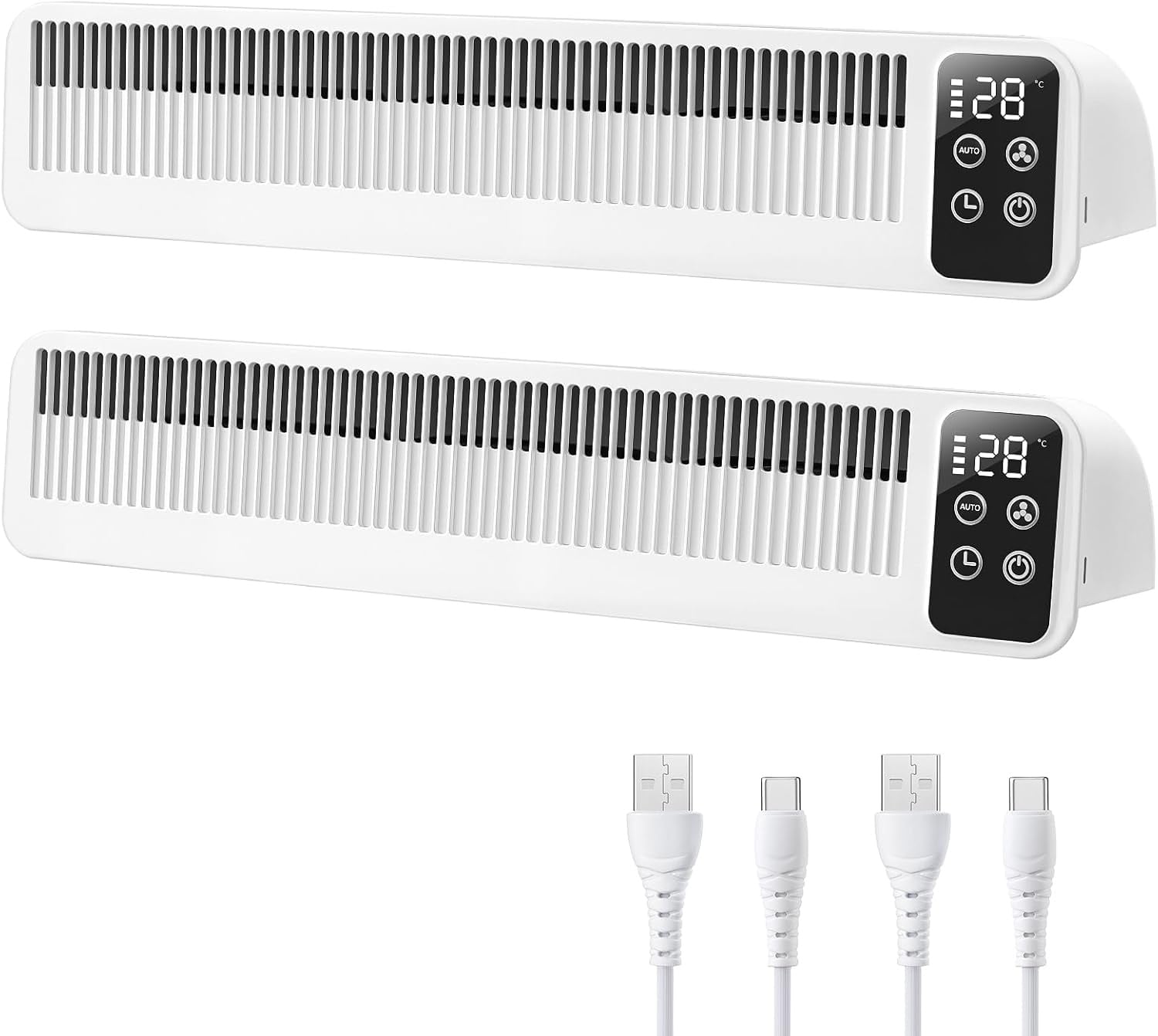 2x Heizkörperventilator Set, magnetisch, akkubetrieben - bis zu 29% Rabatt