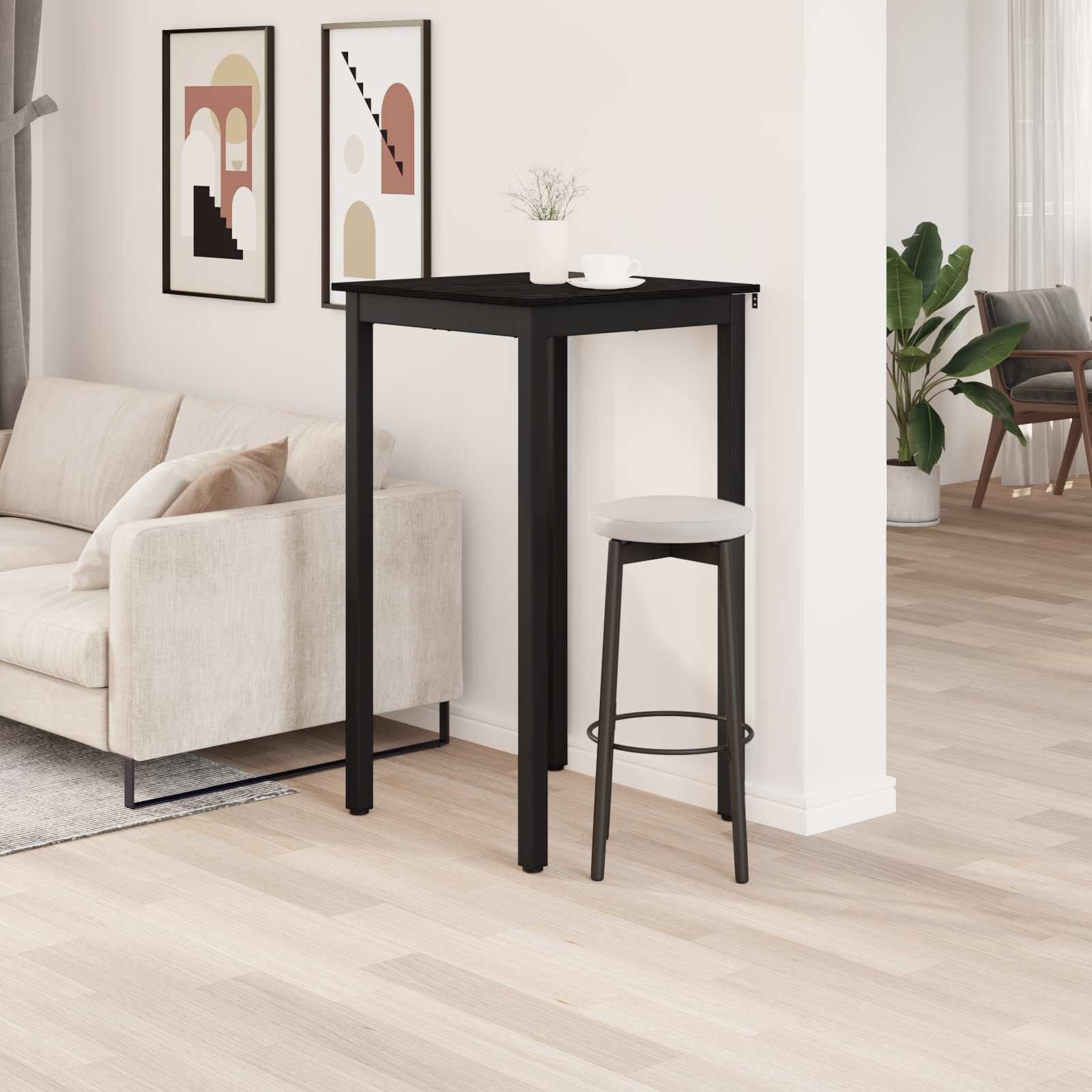 Quadratischer Stehtisch 60x60 cm - Holzwerkstoff - bis zu 34% günstiger