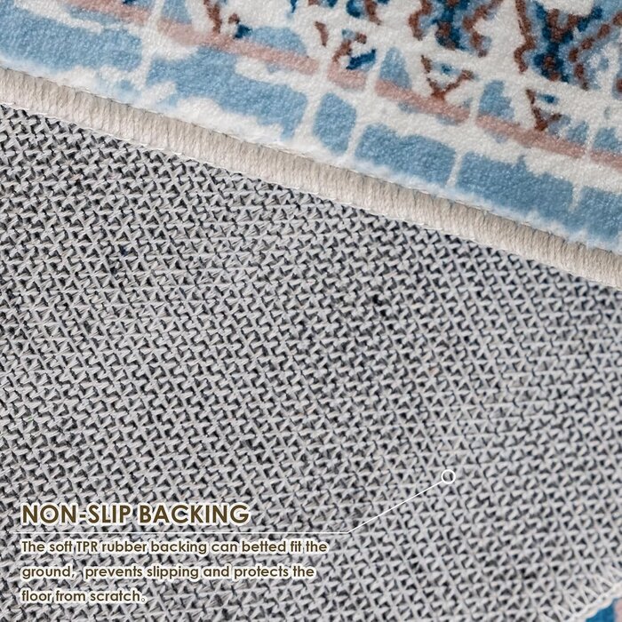 Eleganter Orientteppich 200x290 cm Dunkelblau - Jetzt bis zu 29% sparen
