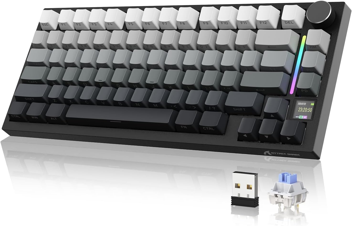 Mechanische 75% Tastatur mit TFT-Display - bis zu 29% Rabatt