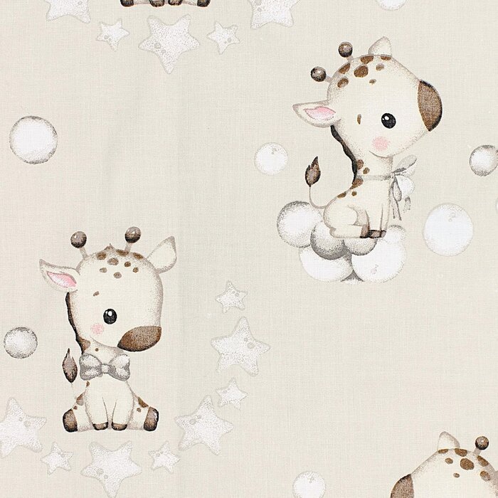 Wickelauflage 70x50 cm Giraffe/Beige - Hautfreundlich & bis zu 55% günstiger