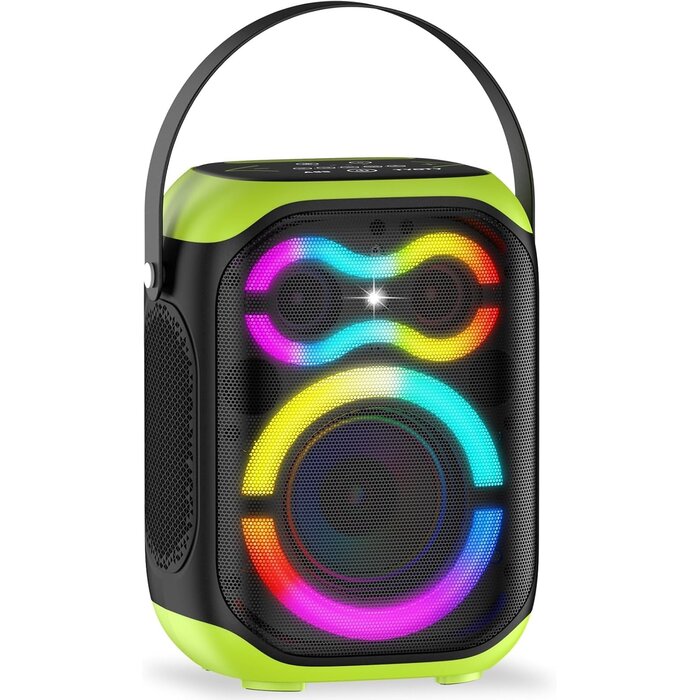 Tragbarer Bluetooth-Lautsprecher mit LED-Licht & Touch-Bedienung - bis zu 28% Rabatt