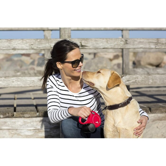 Hunderollleine 8m für Hunde bis 20kg - Rosa - Bis zu 27% Rabatt