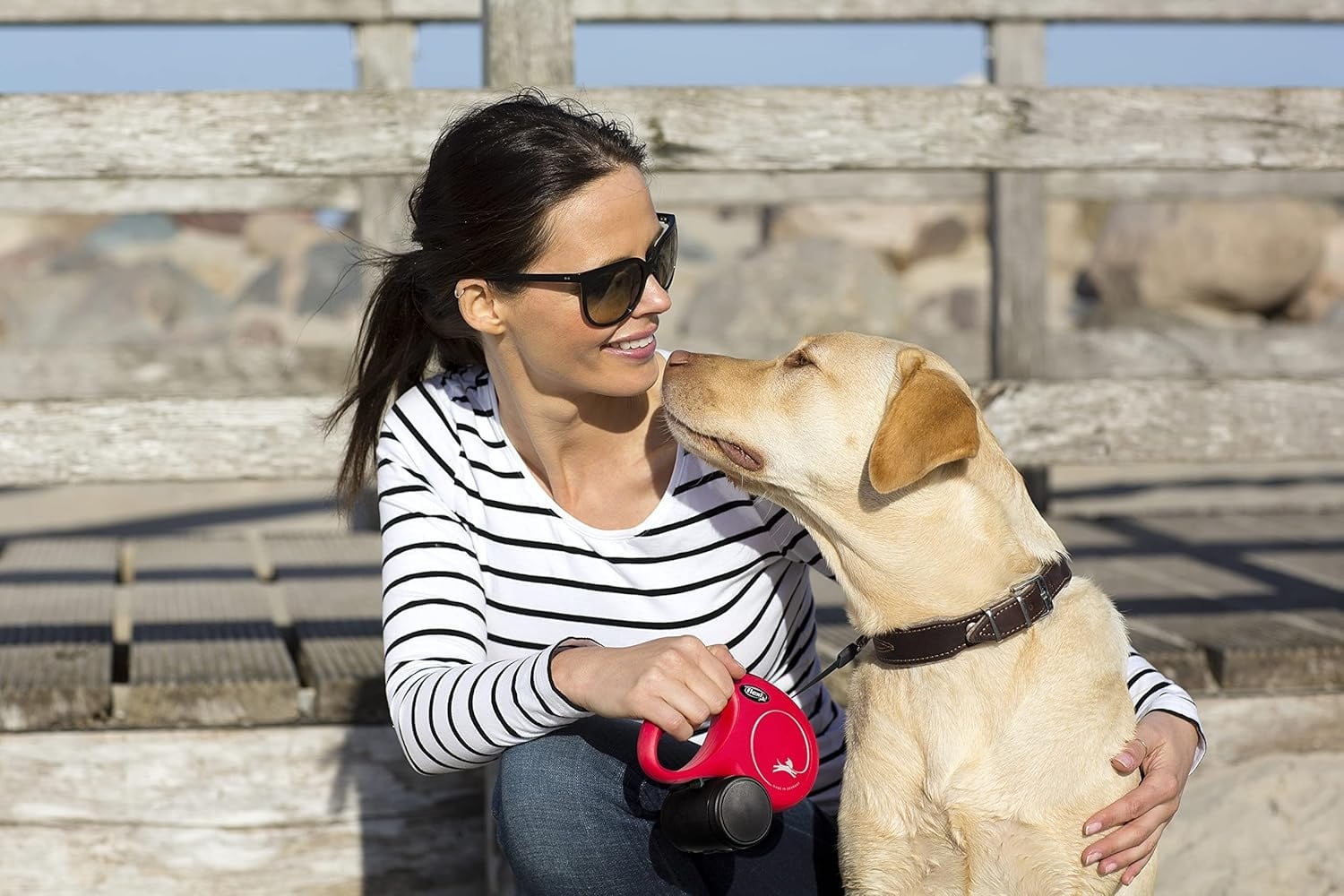 Hunderollleine 8m für Hunde bis 20kg - Rosa - Bis zu 27% Rabatt
