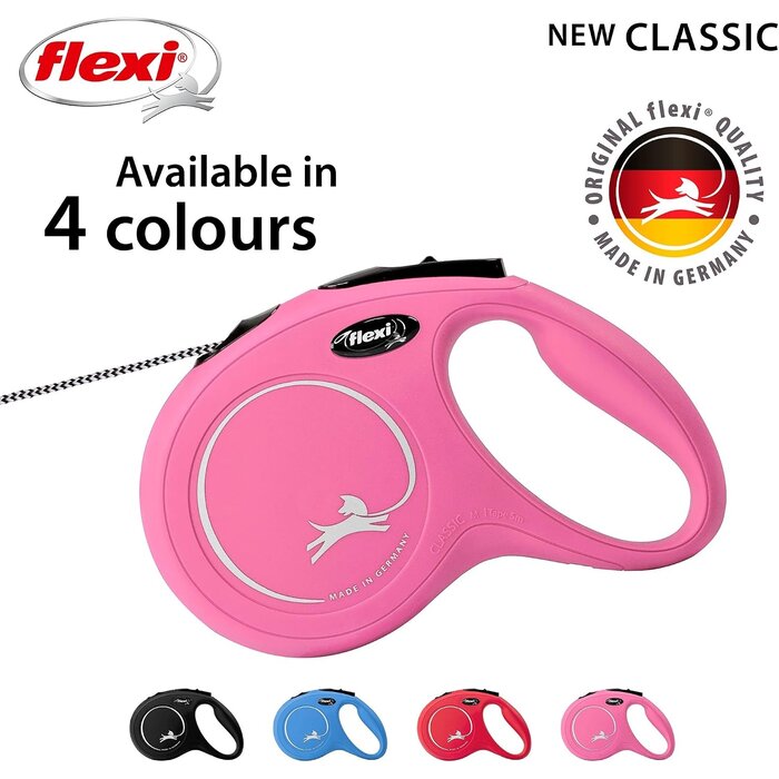 Hunderollleine 8m für Hunde bis 20kg - Rosa - Bis zu 27% Rabatt