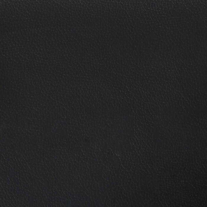 Design Bettgestell 200x200 cm - Kunstleder Weiß/Schwarz - bis zu 35% Rabatt