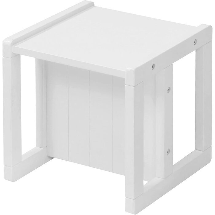 Mitwachsender 3-in-1 Kindersitzhocker Weiß - Outlet bis zu 28% reduziert