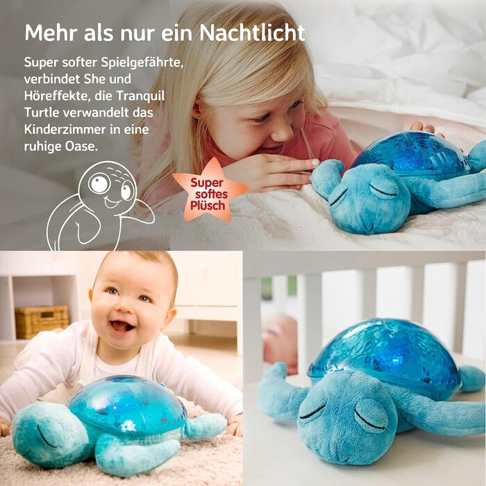 Ozean-Projektor Nachtlicht Schildkröte - Wiederaufladbar - bis zu 34% Rabatt