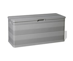 Vidaxl Gartenbox 117x45x56 cm Lichtgrau - Aufbewahrungstruhe - bis zu 40% günstiger