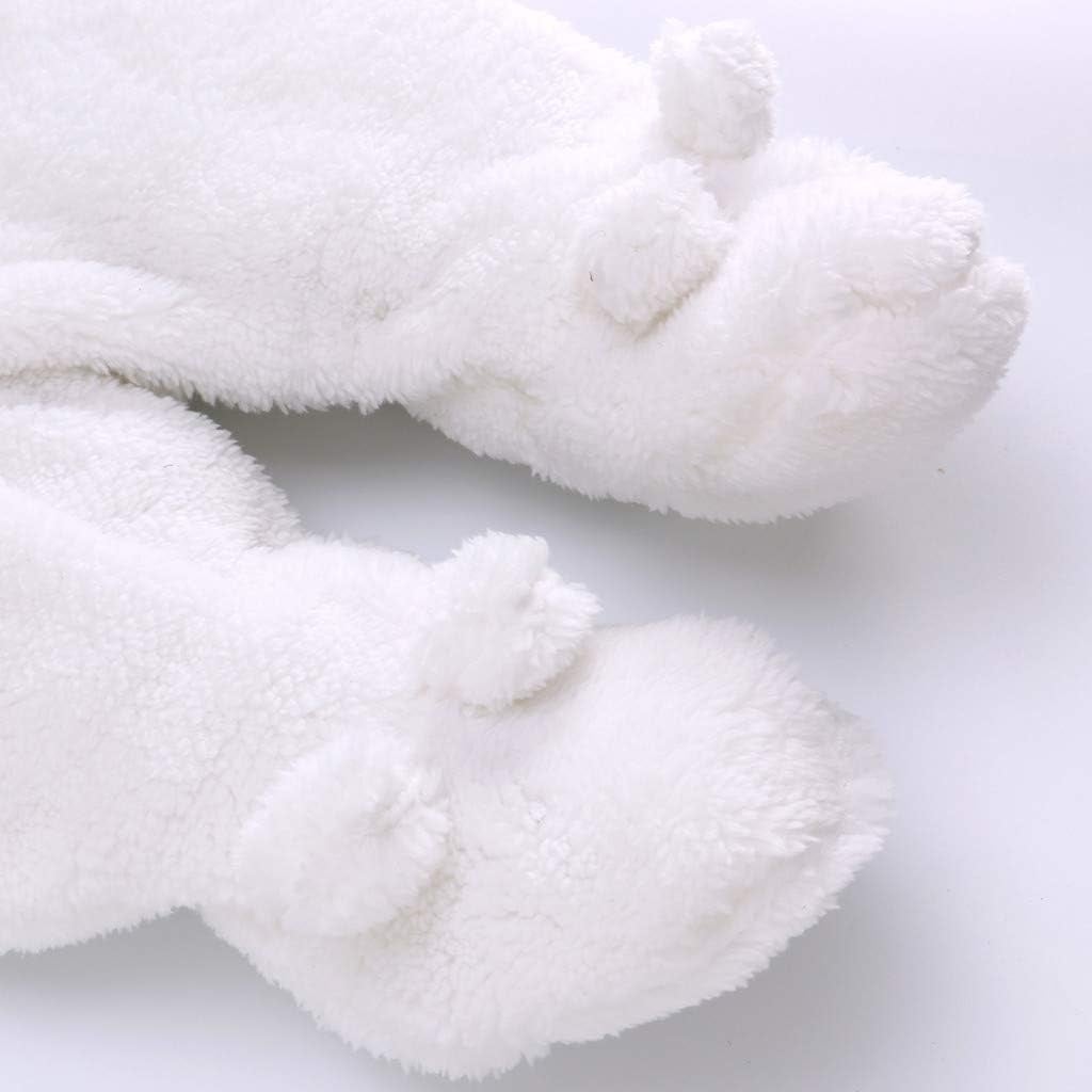 Kuscheliger Baby Fleece-Strampler mit Bärenohren - Sparen Sie bis zu 27%